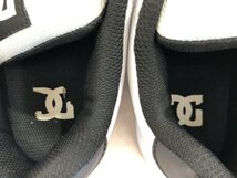 【DC SHOES】ディーシーシューズ　メンズスニーカー　ホワイト×ブラック　レザー　26.5cm　SY02-FBG_画像8