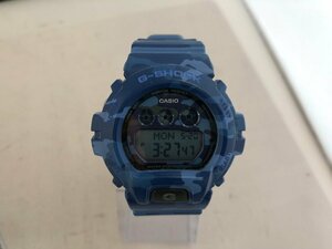 【CASIO G-SHOCK】カシオジーショック　GMD-S6900CF-2ER　腕時計　ブルー系カモ柄　SY02-FD2
