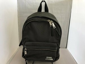 【MARC JACOBS】マーキジェイコブス　リュックサック・デイパックチャコールグレー　ナイロン　SY02-FER