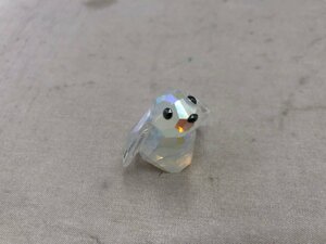 [SWAROVSKI] Swarovski заяц bela прозрачный crystal произведение искусства * украшение SY01-EHT