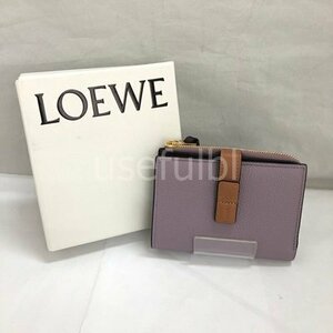 【LOEWE】ロエベ　スリムジップ　バイフォールド ウォレット　二つ折り財布　スペイン製　SY01-HL8★