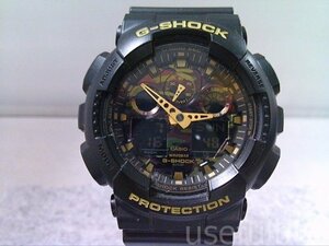 【CASIO】　カシオ　G-SHOCK　腕時計　デジアナ2針　クォーツ式　GA-100CF　SY03-T83★★