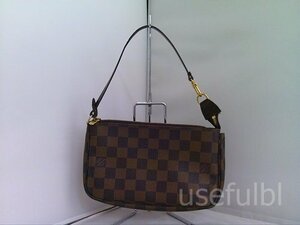 【LOUIS VUITTON】　ルイ・ヴィトン　ダミエ　ポシェット・アクセソワール　ショルダーバッグ　エベヌ　N51985　SY03-Y60