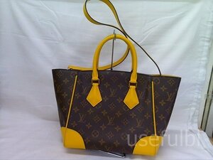 【LOUIS VUITTON】　ルイ・ヴィトン　モノグラム×イエロー　フェニックスPM　M41536　ハンドバッグ　SY02-Z34