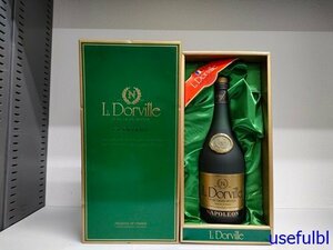 【古酒・未開栓】L.Dorville NAPOLEON ルドーヴィルナポレオン　40％　700ml　特級　箱付　ブランデー（1-2-2）