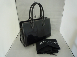 [SPECCHIO] spec chio handbag enamel lady's SY02-P63 * last *