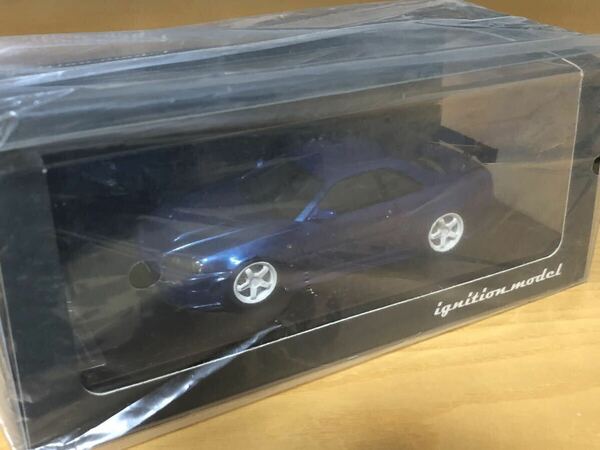 ig-model (0791) 1/43 Nismo R34 GT-R Z-tune Bayside Blue