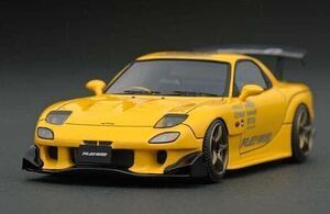 送料無料！ig-model (1338) 1/43 Mazda RX-7(FD3S) RE Amemiya Yellow