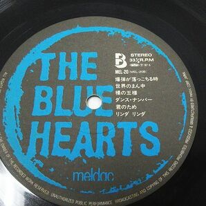 ■ 動作未確認 ジャンク 現状品 LP レコード THE BLUE HEARTS ザ・ブルーハーツ ダンボールジャケット MEL-20 リンダ リンダ 終わらない歌の画像5