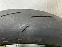 PIRELLI DIABLO ROSSO4 CORSA ピレリ ディアブロ ロッソ4 コルサ 120/70 ZR17 年22_画像10