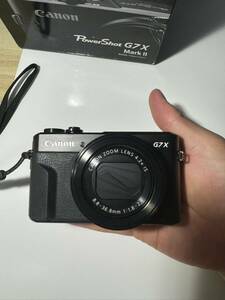 ほぼ新品Canon PowerShot G7XMarkII 希少元箱付