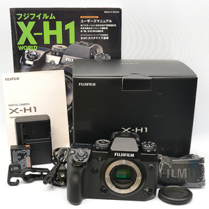 【防湿庫保管品】FUJIFILM 富士フイルム X-H1 ボディ 完動 極美品