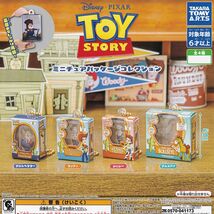 トイ・ストーリー ミニチュアパッケージコレクション タカラトミーアーツ 【全4種フルコンプセット】 DISNEYPIXAR TOYSTORY ガチャ N.97129_画像3