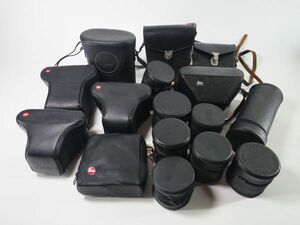 LEICA ライカ レザー ケース 15点 まとめて カメラ レンズ アクセサリー ヴィンテージ 5158　