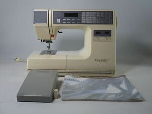 中古 JANOME ジャノメ Sensor Craft 7300 MODEL 7300 ミシン ジャンク ※通電のみ確認済5146