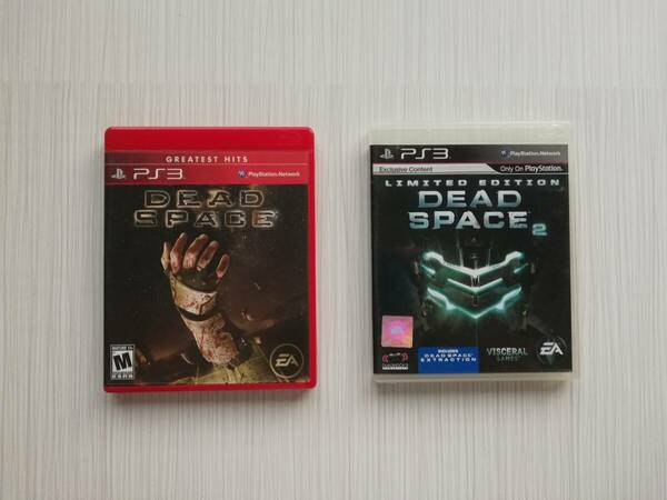 ps3　2本セット　　デッドスペース　デッドスペース2　　　　DEAD SPACE　　 DEAD SPACE2