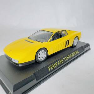 アシェット 1/43 ミニカー フェラーリテスタロッサ イエロー