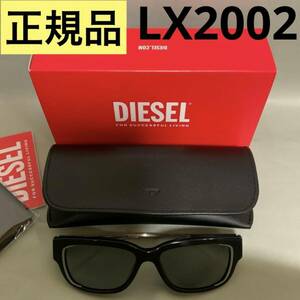  refined design diesel DIESEL regular goods sunglasses black black flash mirror 0dl2002 LX2002 00LEN 2024 new product unisex 