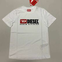 洗練されたデザイン　ディーゼル　DIESEL　正規品　Tシャツ　T-Reg-Div　ホワイト　L　A05033 0GRAI　100%綿_画像2