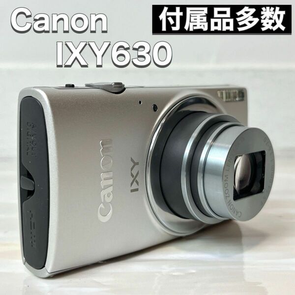 訳あり Canon キャノン IXY630 SL シルバー デジカメ 付属品多数