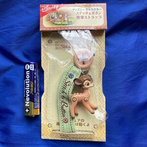 ★ Оперативное решение ★ Редкое редкое! Disney Bambi Mobile Strap Bambi фигура Disney Stitch &amp; Buttong Mobile Strap 2003