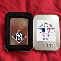 ★即決有★希少！MLBP メジャーリーグ ニューヨークヤンキース zippo 未使用 2003年zippo ヤンキース ZIPPO 野球 ヤンキース ジッポー _画像6