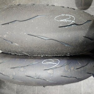 ブリヂストン BRIDGESTONE R11 ST600 レギュレーションタイヤ CBR600RR YZF-R6　ZX-6R GSX-R600　②