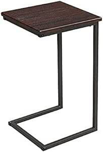 ドウシシャ サイドテーブル ブラウン 幅30×奥行30×高さ52cm GST3030-BR 耐荷重5kg ナイトテーブル おしゃれ