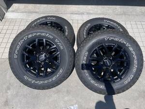 デイトナF6GAIN×BFグッドリッチ265/70R17　4本セット