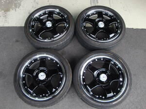 軽四・軽トラに!!SSR SP1-R 15インチアルミ+ヨコハマ DNA S.drive 165/50R15 4本セット!!