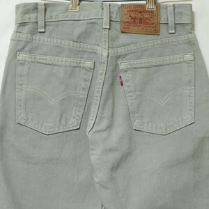 デッドストック 1wash? 2000年 USA製 Levi's 505 -0694 ビンテージ 00s リーバイス デニム パンツ W30 L34 グレー 米国製 アメリカ製 //