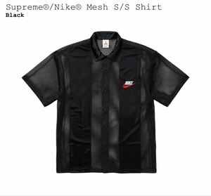 Supreme x Nike Mesh S/S Shirt "Black"