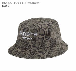 Supreme Chino Twill Crusher "Snake"