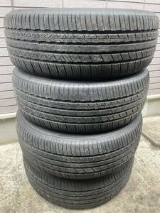 ファルケン FALKEN ZIEX ZE001 A/S ジークス 225/55R18 225 55 18 中古 4本セット