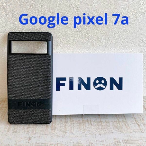 FINON Google Pixel 7a ケース コットン　シンプル 指紋防止 薄型 ハイブリッドケース グーグル ピクセル
