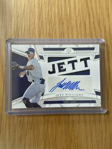 2023 Panini national treasures Jett Williams auto relic /99-Mets 