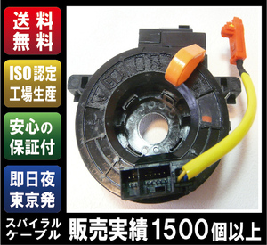 【3か月保証／送料無料】［84307-74020］トヨタ用 スパイラルケーブル　ラクティスNCP120、NCP122、NCP125、NCP131、NSP120、NSP122（OEM）