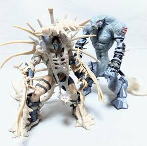  breaking the seal goods #egzo skeleton Spawn wet Works wear Wolf # action figure #SPAWNmak fur Len toys used present condition goods 