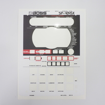 ローランド SP-404SX カスタムスキン デジボス サンプラー スキンシール ステッカー Roland SP-404_画像3