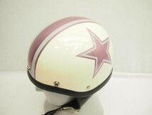 (シルバー) 汎用 ヘルメットのイメチェンに メタリックラインステッカー ピンク_画像2