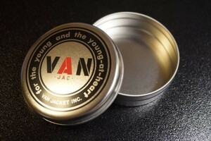 送料無料!! VAN JAC ヴァンヂャケット 永遠の丸VAN ブリキ缶