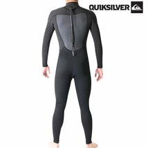 新品！1円～最低落札なし！QUIKSILVER クイックシルバー ウェットスーツ メンズ 3×2mm フルスーツ サーフィン ウェットスーツ【Ｍ】_画像4