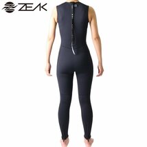 新品！1円～最低落札なし！ZEAK(ジーク)ウェットスーツ 女性用 ロングジョン ウェットスーツ 【S】_画像4