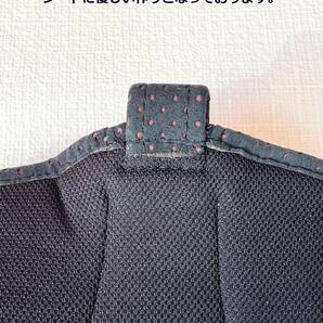 人工皮革 エクセーヌ シートベルトガイド レカロ用 汎用 黒糸 A00451の画像4