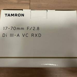 【新同品】TAMRON 17-70mm F/2.8 Di III-A VC RXD（Model B070）ソニーEマウント用の画像5