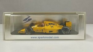 mN378a [ популярный ] Spark 1/43 Lotus 102 Belgium GP 1990 M.done Lee / SPARK | миникар T