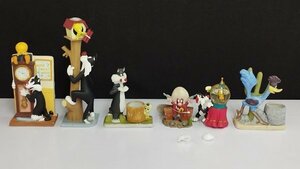 mN442b [ with defect ] Looney * Tunes sill Bester tui- tea put clock Roadrunner figyu Lynn other | hobby H