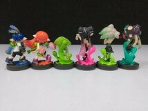 gA570a [動作未確認] amiibo アミーボ スプラトゥーンシリーズ ボーイ ガール イカ アオリ ホタル イイダ 計6点 | ゲーム X_画像2