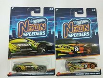 mP685a [未開封] ホットウィール ネオンスピーダーズ 全8種 フォード フォーカス RS 他 / NEON SPEEDERS | ミニカー T_画像5