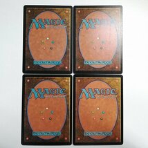 sB367o [人気] MTG 青 Foil 袖の下 選択 変容スリヴァー 風受け売り 日本語版 計4枚_画像2